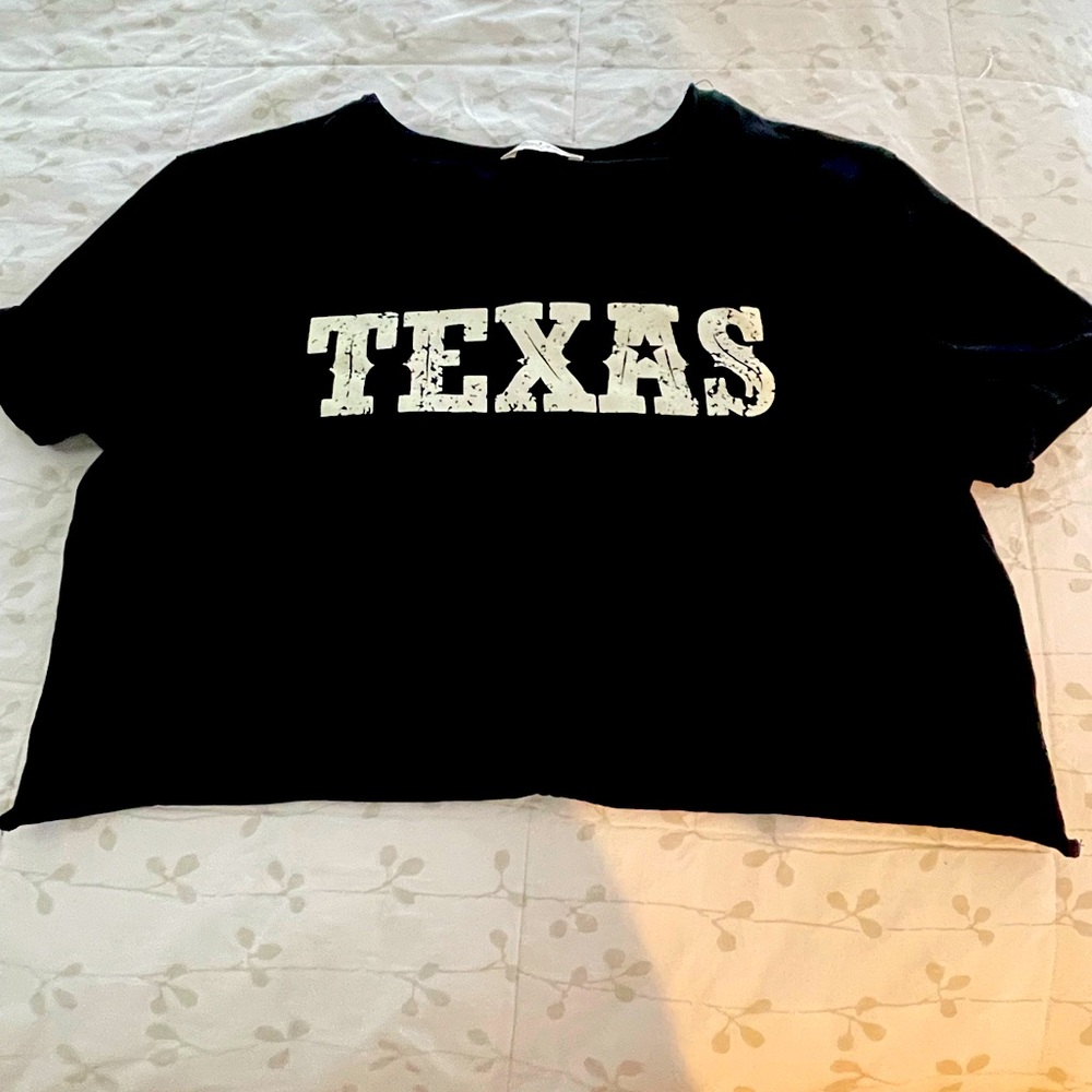 Altar’d state Texas crop tee